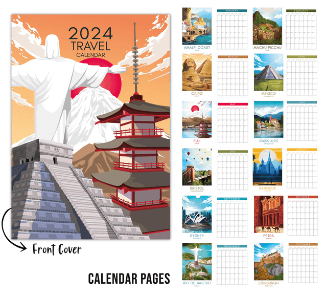 Travel Calendar 2024