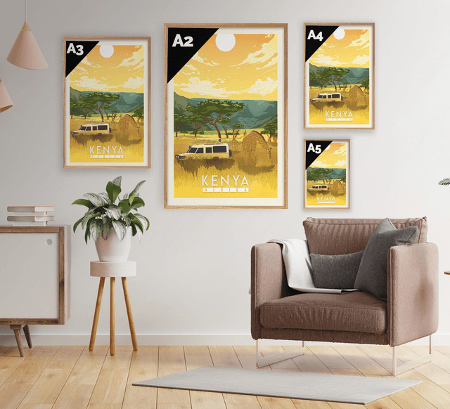 Kenya Wall Art Print