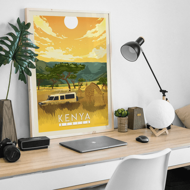 Kenya Wall Art Print