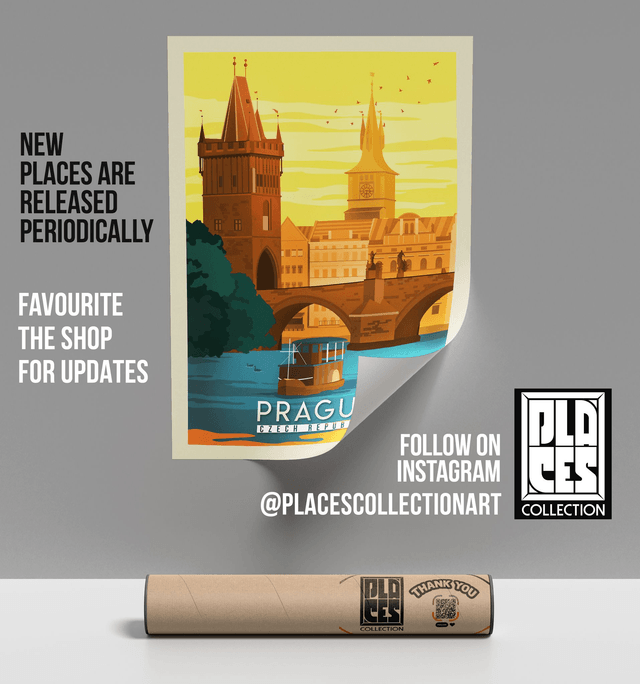 Prague Wall Art Print