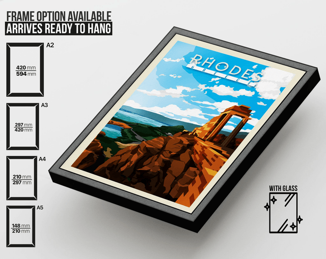 Rhodes Wall Art Print