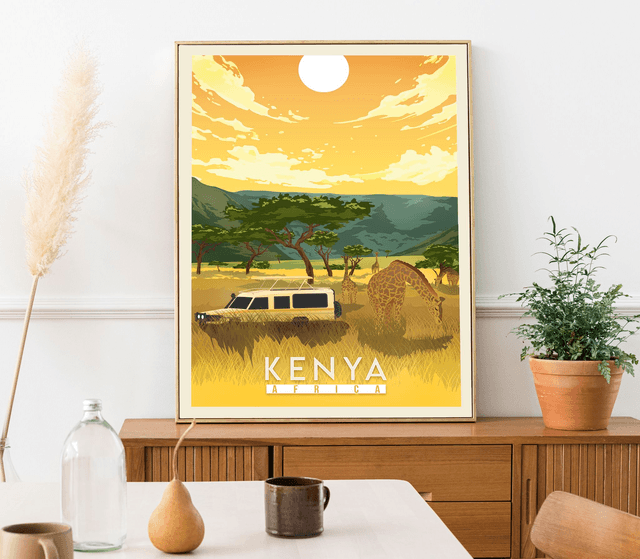 Kenya Wall Art Print