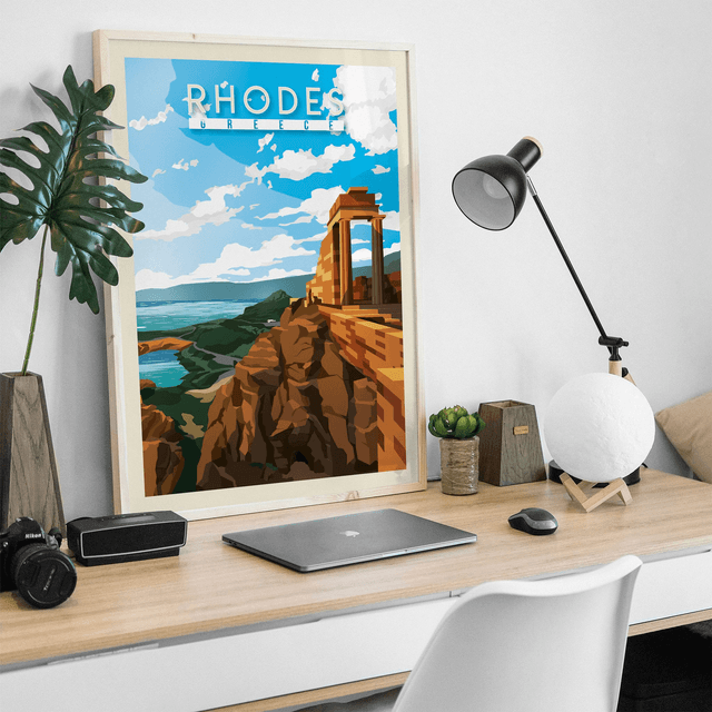 Rhodes Wall Art Print