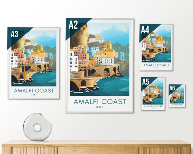 Amalfi Coast (Minimalist)