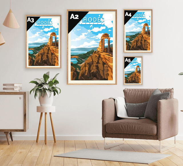 Rhodes Wall Art Print