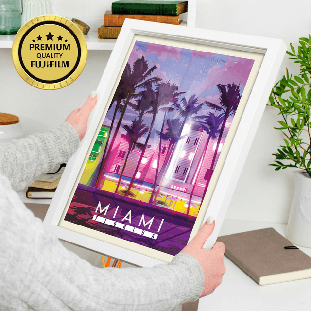 Miami Wall Art Print