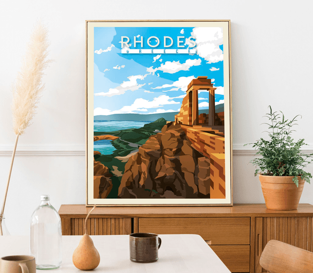 Rhodes Wall Art Print