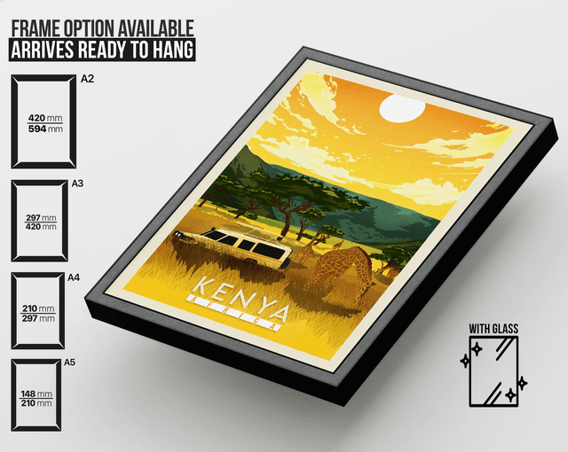 Kenya Wall Art Print