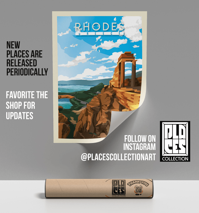 Rhodes Wall Art Print