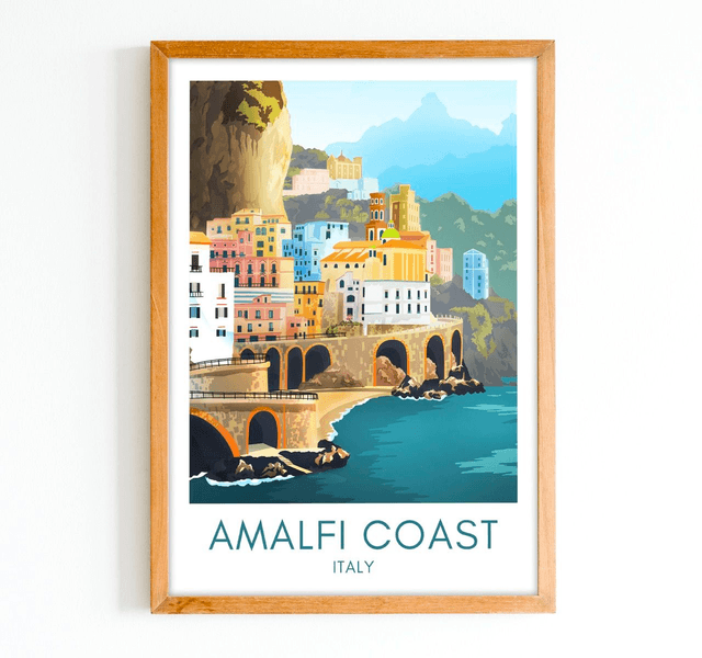 Amalfi Coast (Minimalist)