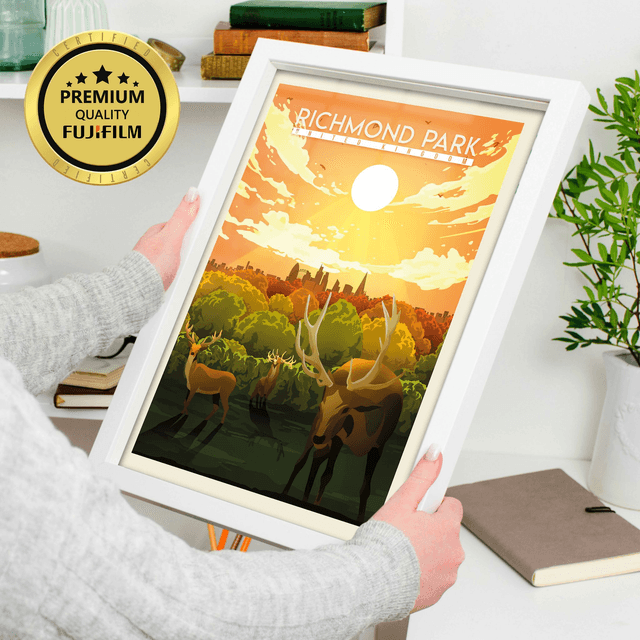 Richmond Park Wall Art Print