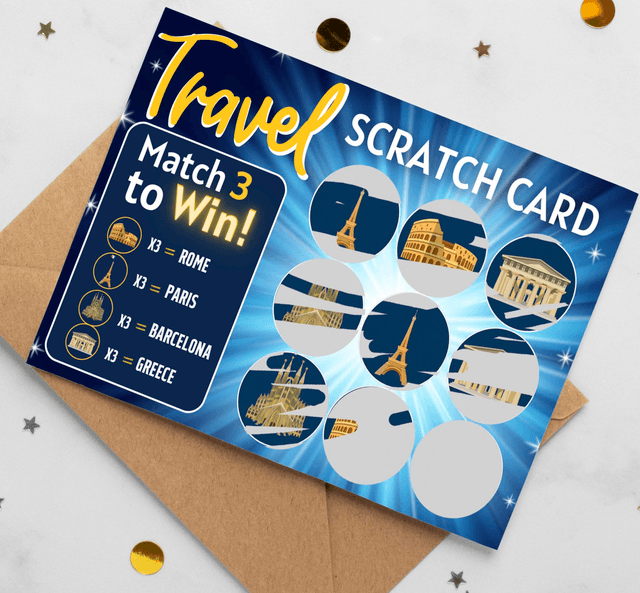 Travel Scratch Card